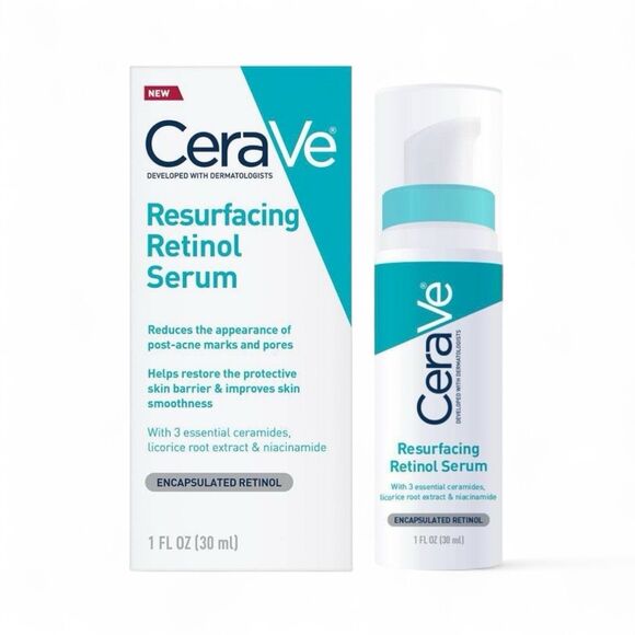 CeraVe Resurfacing Retinol Serum 1 fl. oz. New in Box - Picture 1 of 9